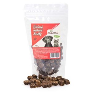 NATURECA pochúťka Mäsové kocky-Zajec, 100% mäso 150g