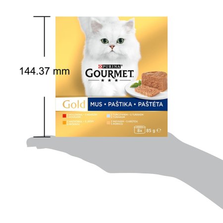 Gourmet tuniak/pečeň/morka/hovädzia Multipack paštéta 8 x 85 g
