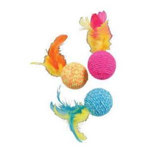Hračka mačka Elastic Ball mix farieb Zolux