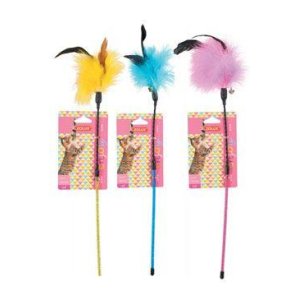 Hračka mačka udice Feather Duster mix farieb Zolux