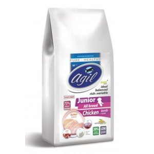 Agil Junior All Breed Pure & Health Low Grain 10kg