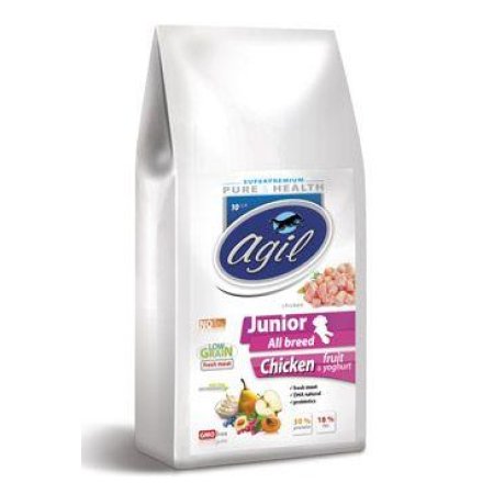 Agil Junior All Breed Pure & Health Low Grain 10kg