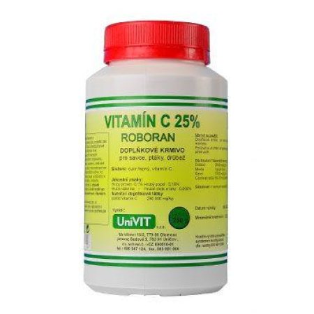 Vitamín C Roboran 25 plv 250g