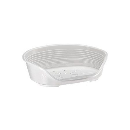 Pelech plast SIESTA DLX 8 biely 82x59,5x25cm FP 1ks