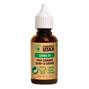 Láska 01 Pre zdravé zuby a ďasná psov 50ml