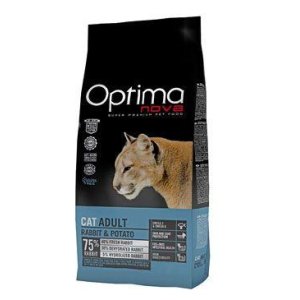 Optima Nova Cat GF Adult rabbit 8kg