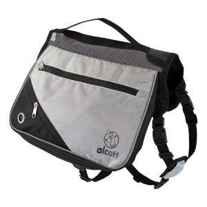 Alcott batoh pre psov, šedý, veľkosť L