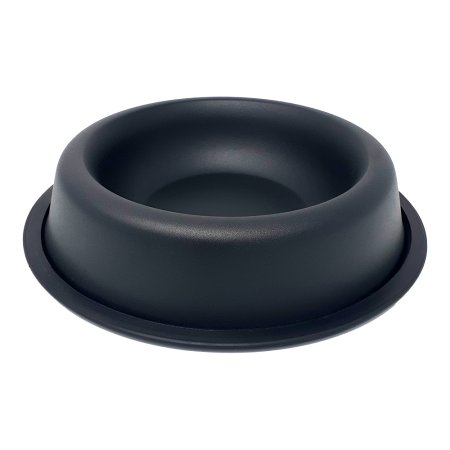 PROFIZOO Miska nerezová protišmyková zaguľatená 1550 ml Čierna (celofarebná)