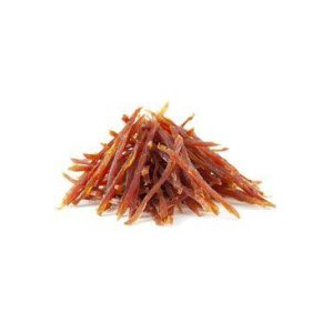 Want Dog poch. Mäkké kačacie jerky prúžky 100g