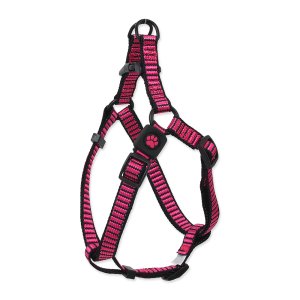 Postroj ACTIVE DOG Premium ružový M