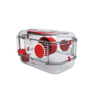 Klietka škrečok Rody 3 MINI červená 33x21x18cm Zolux