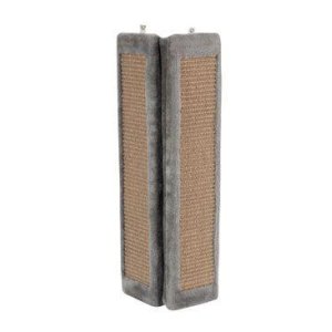 Škrabadlo na stenu rohové šedá 58cm Zolux