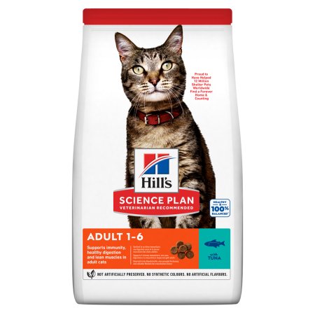 Hill’s Science Plan granule pre dospelé mačky s tuniakom 3 kg