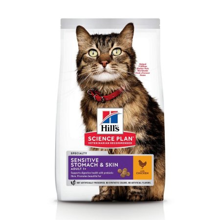 Hill’s Science Plan Feline Adult Sensitive Stomach & Skin Chicken 1,5 kg