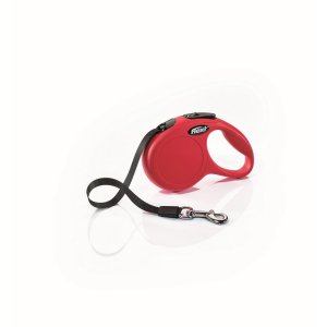 Vodítko Flexi New Classic XS opasok 3m/12kg červená