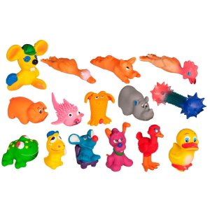 Karlie Hračka pre psov latexová pískacia rôzne druhy 6cm