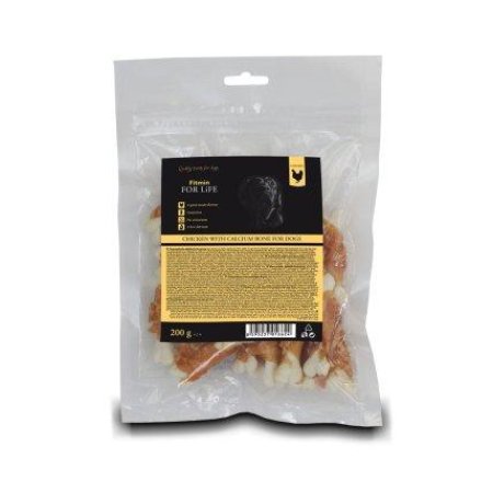 Fitmin For Life pes treat chicken with calcium bone 200g