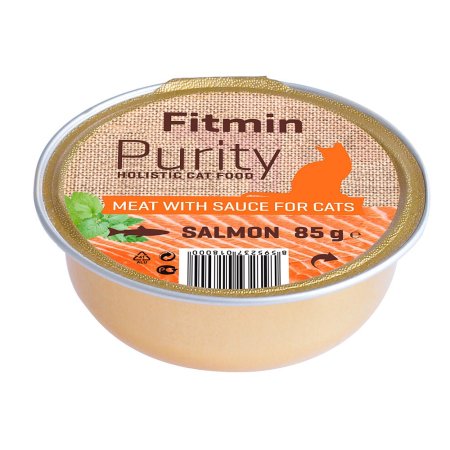 Fitmin cat Purity alutray Salmon 85 g
