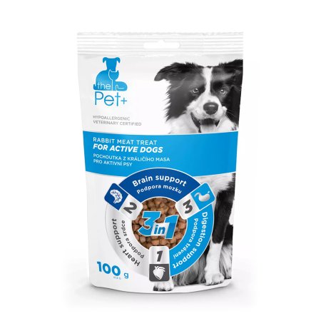the Pet+ pes Active treat 100 g
