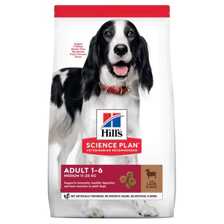 Hill’s Science Plan Canine Adult Medium Lamb & Rice 2,5 kg