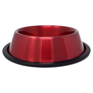 PROFIZOO Miska nerezová protišmyková 2400 ml Červená