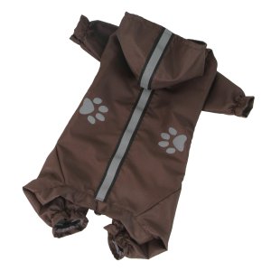 PROFIZOO Kombinéza ľahká šusťáková reflex hnedá – L