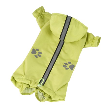 PROFIZOO Kombinéza ľahká šusťáková reflex limetková – M