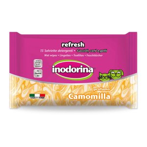 Obrúsky INODORINA na oči a uši Harmanček 15 ks