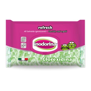 Obrúsky INODORINA antibakteriálna Baby Powder 40ks