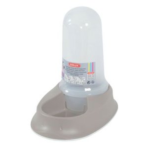 Miska sa zásob. na vodu/krmivo SMART 0,8l béžová Zolux