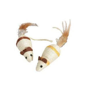 Hračka mačka Sisal Mouse Zolux