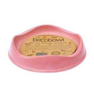 Miska pre mačku, BecoBowl-pink, EKO