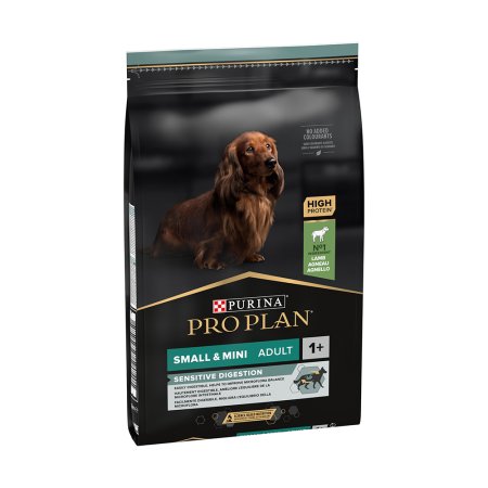 PRE PLAN Small & Mini Adult Sensitive Digestion granule pre psov jahňacie 7 kg