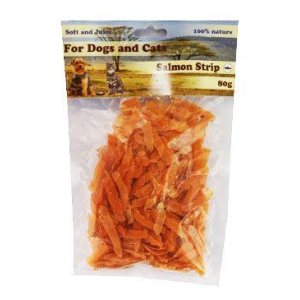 Pochúťka Lososové mäso prúžky 80g