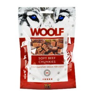 WOOLF pochúťka beef chunkies 100g
