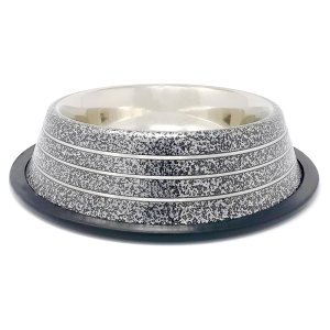 PROFIZOO Miska nerezová protišmyková odolná 230 ml Antická šedá