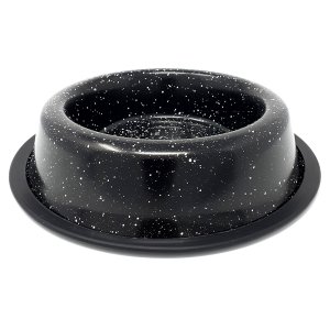 PROFIZOO Miska nerezová protišmyková 520 ml Čierna (sprej)