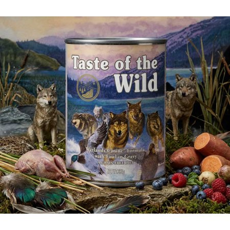 Taste of the Wild Wetlands Can Dog 390 g