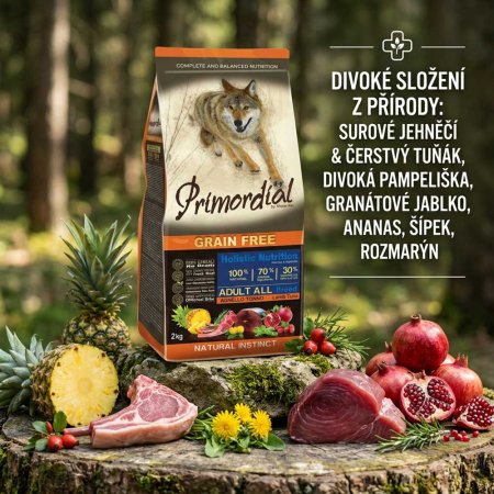 Primordial Adult Tuna & Lamb 12 kg