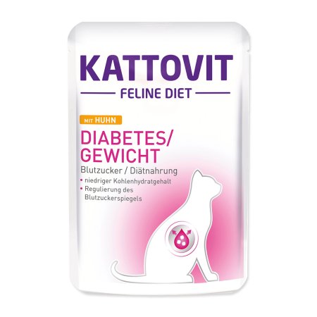 Kapsička KATTOVIT Diabetes kura 85 g