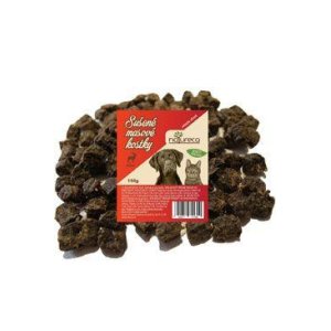NATURECA pochúťka Mäsové kocky-Jelen, 100% mäso 150g