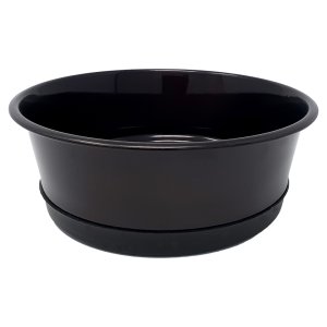 PROFIZOO Miska nerezová extra protišmyková 550 ml Tmavo hnedá