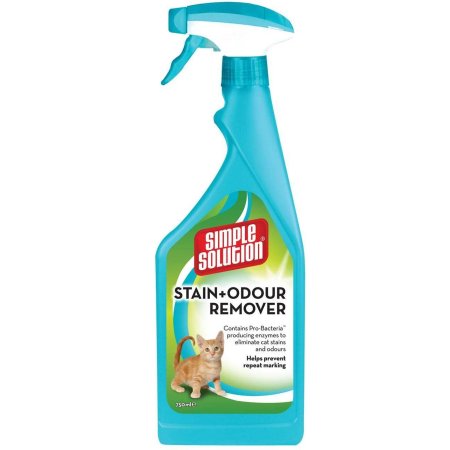 Simple Solution Stain & Odor Remover Odstraňovač škvŕn a pachu pre mačky, 750ml