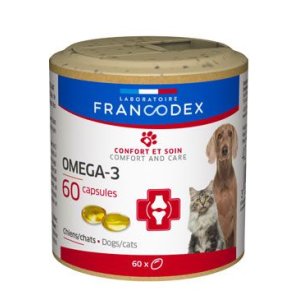 Francodex Omega 3 Capsules pes, mačka 60tab
