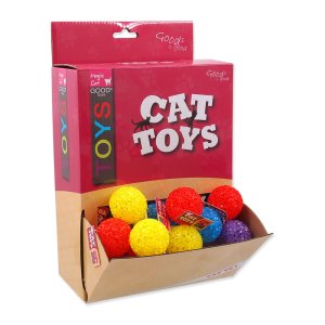 Hračky MAGIC CAT loptička plastová 3,8 cm 50ks