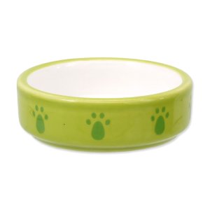 Miska SMALL ANIMALS keramická pre škrečky zelená 8,5 cm