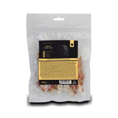 Fitmin For Life pes treat chicken & cod stick 200g