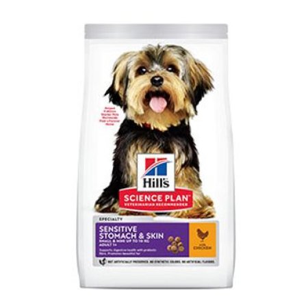 Hill’s Science Plan Sensitive Stomach & Skin pre malých dospelých psov 1.5 kg