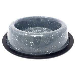 PROFIZOO Miska nerezová protišmyková 230 ml Šedá (sprej)