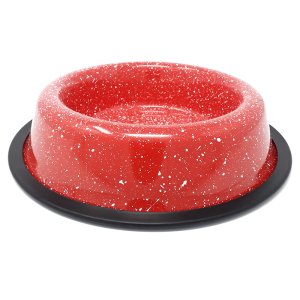 PROFIZOO Miska nerezová protišmyková 520 ml Červená (sprej)